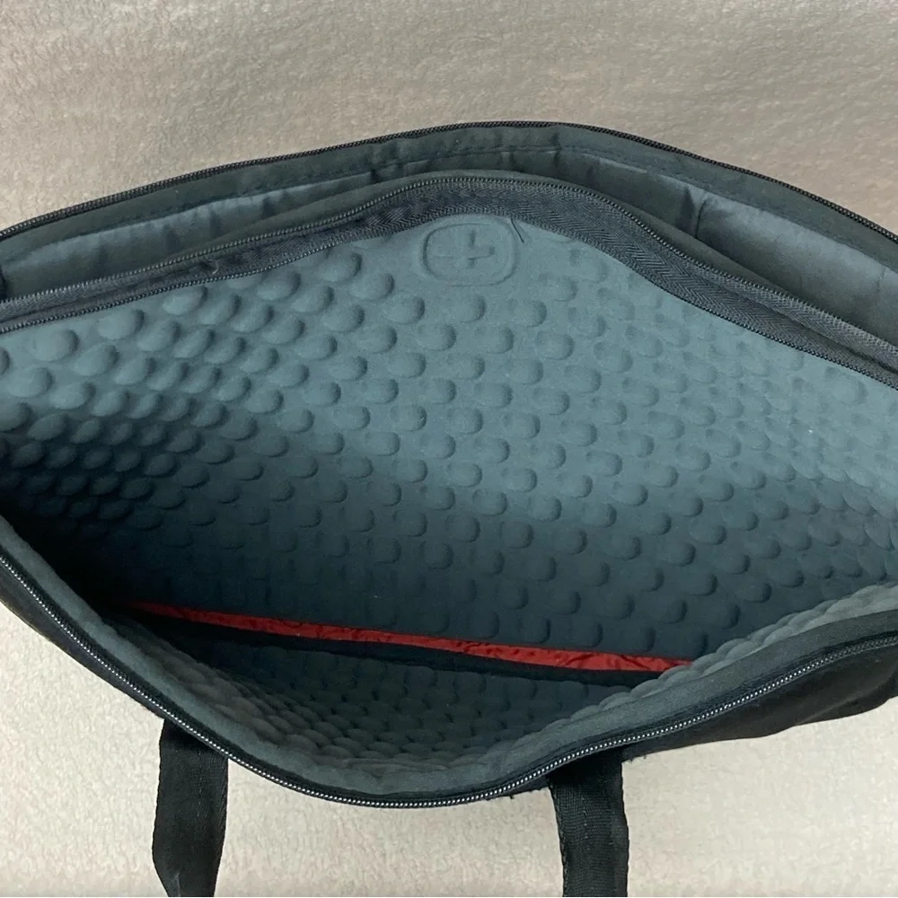 Wenger Legacy Neoprene Ultra Slim 17” Laptop Case-Black-Shoulder Strap-Business
